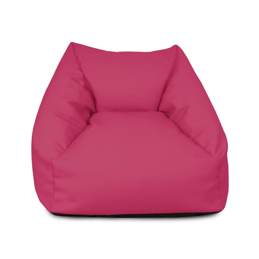 rucomfy Beanbags Snuggle Bean Bag Chair - Kids Armchair Beanbag Seat with Filling Included - Childrens Bedroom Furniture for Boys and Girls - 50 x 46 x 48cm (Cerise Pink, Beanbag Only)