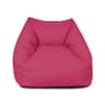 rucomfy Beanbags Snuggle Bean Bag Chair - Kids Armchair Beanbag Seat with Filling Included - Childrens Bedroom Furniture for Boys and Girls - 50 x 46 x 48cm (Cerise Pink, Beanbag Only)