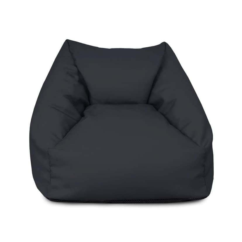 rucomfy Beanbags Snuggle Bean Bag Chair - Kids Armchair Beanbag Seat with Filling Included - Childrens Bedroom Furniture for Boys and Girls - 50 x 46 x 48cm (Navy, Beanbag Only)