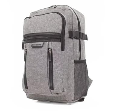 Ryanair Cabin Bag 40x30x20 | Cabin Max Suitcase | Carry On Backpack Underseat CabinBag | Carry on Luggage for Men Women | Travel Bag Backpack (Light Grey - Design 2)