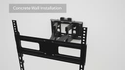 BONTEC TV Wall Bracket for 23–70 Inch LED LCD OLED Screens, Full Motion Double Arm TV Wall Mount Swivels Tilts Extends up to 380mm, Holds 45kg, Max VESA 400x400mm, Includes Spirit Level