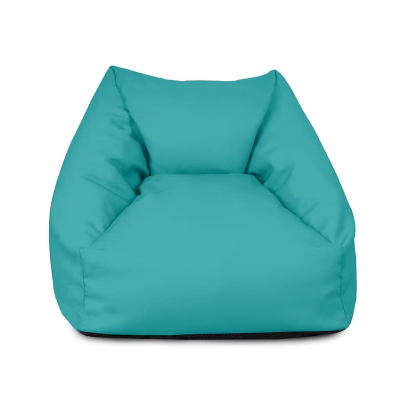 rucomfy Beanbags Snuggle Bean Bag Chair - Kids Armchair Beanbag Seat with Filling Included - Childrens Bedroom Furniture for Boys and Girls - 50 x 46 x 48cm (Turquoise, Beanbag Only)