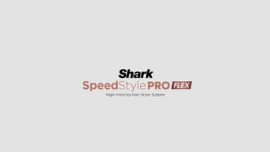 Shark SpeedStyle Pro FLEX Hair Dryer, High Performance High-Velocity Hair-Dryer w/ 4 Styling Attachments, Lightweight, Ionic, No Heat Damage, Folding Handle, For All Hair Types, Mocha Silver HD542UK - Hair Dryer deal on Amazon UK