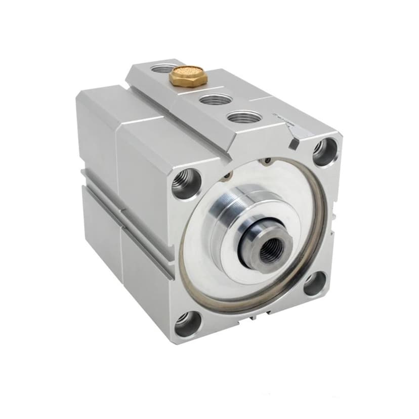 TBZFNZXF Duplex Type Double Acting Pneumatic Compact air Cylinder 16 mm bore to 5 10 15 20 25 30 35 40 45 50 mm strok(SDAT16x15x0,Nill)