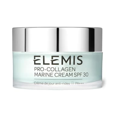 ELEMIS Pro-Collagen SPF Marine Cream, Anti-Wrinkle Daily Face Lotion, Hydrating Ultra-Light SPF30 Gel-Cream Day Moisturiser Leaves Skin Smooth, Glowing and Rejuvenated, Suitable for All Skin Types