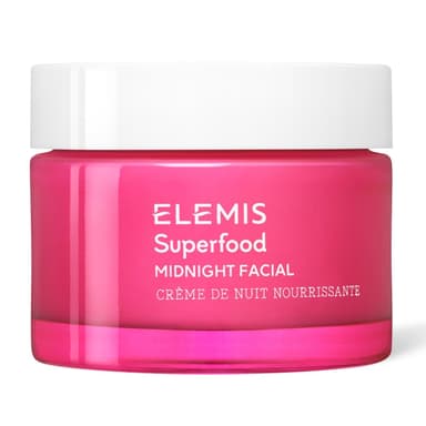 ELEMIS Superfood Midnight Facial Night Cream 50 ml – Hydrating & Nourishing Anti-Ageing Night Cream for Radiant, Healthy-Looking Skin