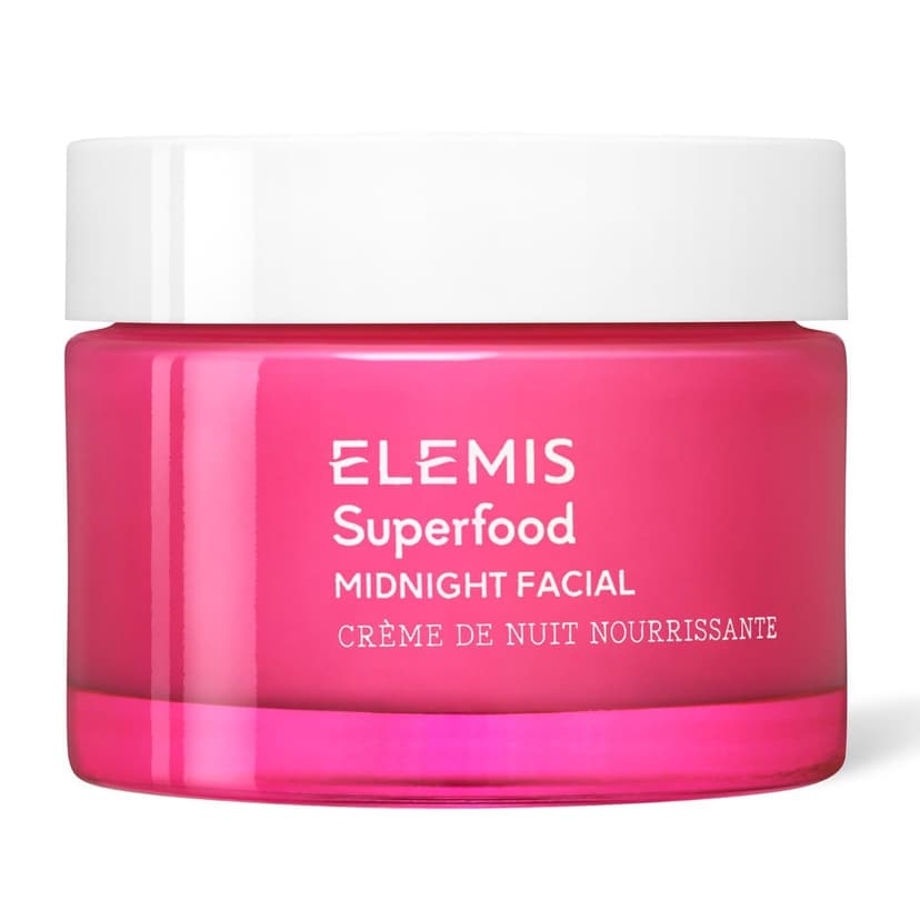 ELEMIS Superfood Midnight Facial Night Cream 50 ml – Hydrating & Nourishing Anti-Ageing Night Cream for Radiant, Healthy-Looking Skin