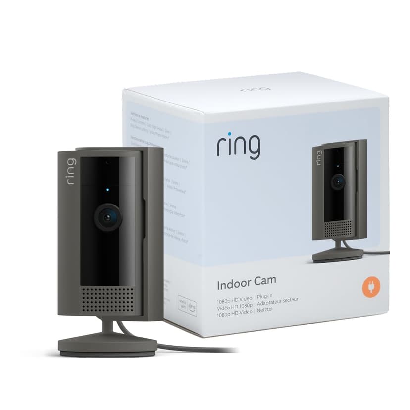 Ring Indoor Camera (2nd Gen) | Plug-In Pet Security Camera | 1080p HD, Two-Way Talk, Wifi, Privacy Cover, DIY | alternative to CCTV system | 30-day free trial of Ring Home