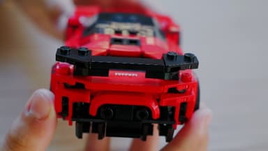 LEGO Speed Champions Ferrari SF90 XX Stradale Sports Car Toy - Model Kit w/a Collectible Driver Minifigure - Birthday Gift Idea for 9+ Year Old Boys & Motorsport Fans - 77254