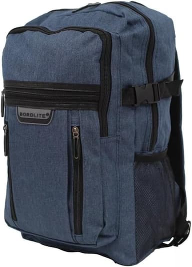 Ryanair Cabin Bag 40x30x20 | Cabin Max Suitcase | Carry On Backpack Underseat CabinBag | Carry on Luggage for Men Women | Travel Bag Backpack (Blue - Design 2)