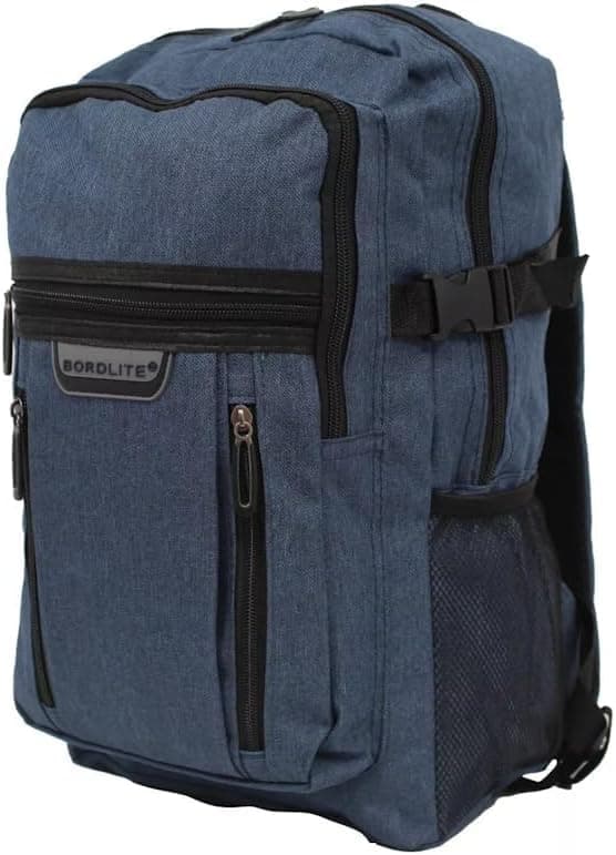 Ryanair Cabin Bag 40x30x20 | Cabin Max Suitcase | Carry On Backpack Underseat CabinBag | Carry on Luggage for Men Women | Travel Bag Backpack (Blue - Design 2)