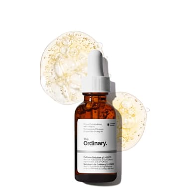 The Ordinary Caffeine Solution 5% + EGCG, Depuffing Eye Serum for Dark Circles and Tired Eyes, 30ml