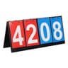 Scoreboard, 1 Pcs 4 Digit Flip Tabletop Scoring Board, Sports Competition Score Board, Scoreboards for Indoor Outdoor Basketball Football Pool Volleyball Hockey Ball Snooker Cricket Table Tennis