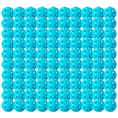 Franklin Sports X-26 Indoor Pickleballs - 3 Pack, 12 Pack & 100 Pack Bulk - USAPA Approved Tournament Pickleballs - Multiple Colors