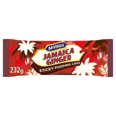McVitie's Jamaica Ginger Sticky Pudding Cake 232g