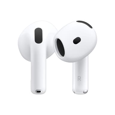 Apple AirPods 4 with Active Noise Cancellation, Wireless Earbuds, Bluetooth Headphones, Adaptive Audio, Transparency Mode, Personalised Spatial Audio, USB-C Charging Case, Wireless Charging, H2 Chip