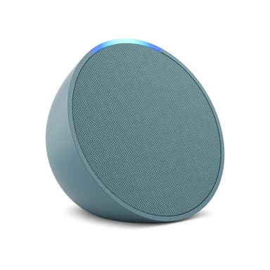 Certified Refurbished Echo Pop | Full sound compact Wi-Fi and Bluetooth smart speaker with Alexa | Midnight Teal