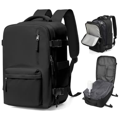 SZSYCN Vacuum Backpack Travel Bag With Pump Ryanair Cabin Bags 40x30x20 Underseat Ryan Air Hand Luggage 40 x 20 x 25 Carry On Baggage For Flights Backpack With Compression System