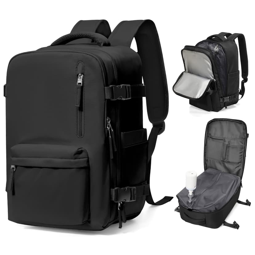 SZSYCN Vacuum Backpack Travel Bag With Pump Ryanair Cabin Bags 40x30x20 Underseat Ryan Air Hand Luggage 40 x 20 x 25 Carry On Baggage For Flights Backpack With Compression System