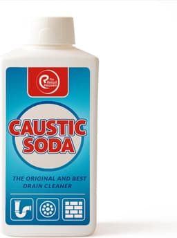 Powerful Drain Cleaner & Unblocker – 1KG Caustic Soda Crystals | Heavy Duty Sink & Pipe Unblocker for Grease, Hair & Organic Waste | Fast-Acting Professional Strength Formula