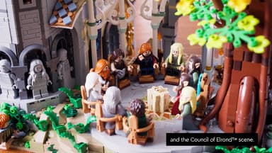 LEGO Icons The Lord of the Rings: Rivendell - Collectible LotR Display Set for Adults with 15 Unique Minifigures incl. Gandalf, Legolas, Aragorn & Frodo - 10316