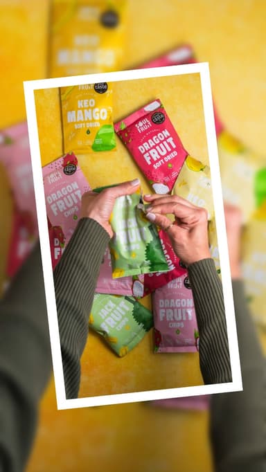 Soul Fruit Discovery Box - Dried Fruit & Freeze Dried Fruit Snacks - Dragon Fruit, Mango, Jackfruit - No Added Sugar - Low Calorie - Lunchbox Snacks - Healthy Snacks for Adults & Kids - 10 x 30/20g