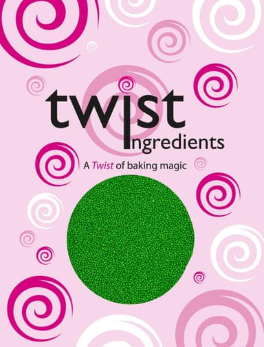 Twist Ingredients - Pearls - 2mm - Green Cake Topper Sprinkles - 800g Edible Polished Ball Cupcake Decorations - Party Sprinkles, Halloween and Christmas Themed Cakes and Bakes