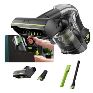 Gtech Multi MK2 | Cordless Handheld Vacuum Cleaner for Cars, Stairs, Home | 22V Li-ion Battery | Powered Brush Bar