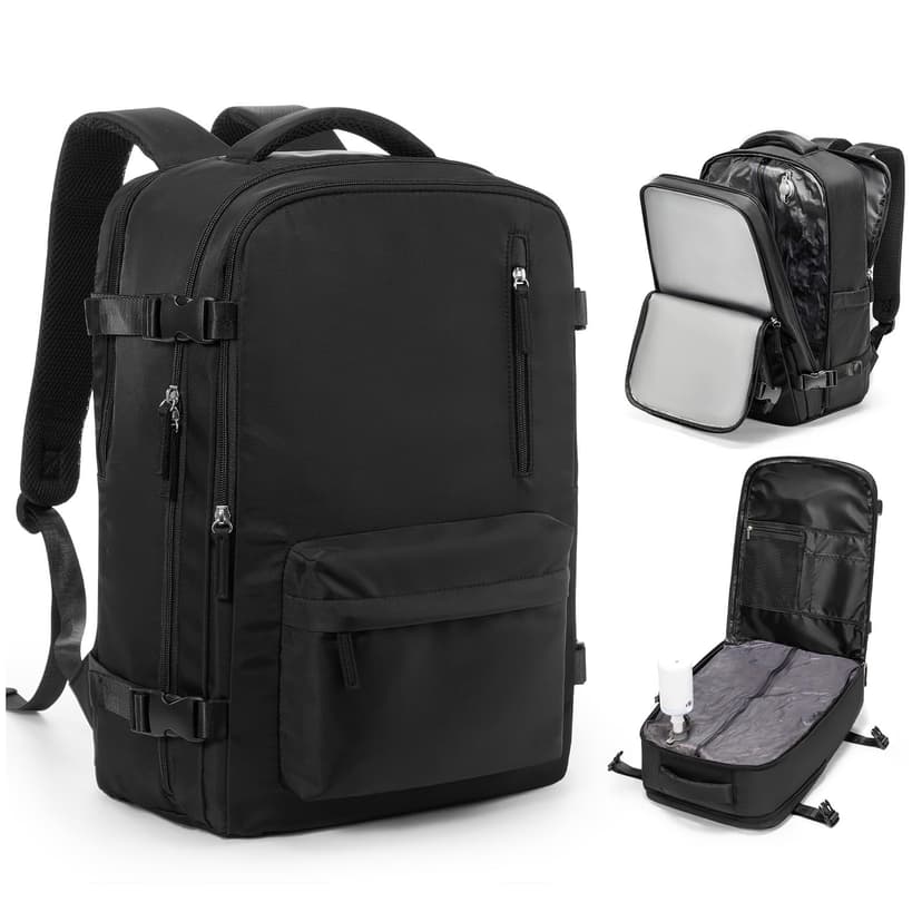 SZSYCN Vacuum Backpack Travel Bag With Pump Ryanair Cabin Bags 40x30x20 Underseat Ryan Air Hand Luggage 40 x 20 x 25 Carry On Baggage For Flights Backpack With Compression System