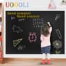 Blackboard Chalk-Board Chalkboard Adhesive - 44 x 200cm Black Chalk Sticker Blackboard Paper for Home Kitchen Outdoor Office School Walls Menu