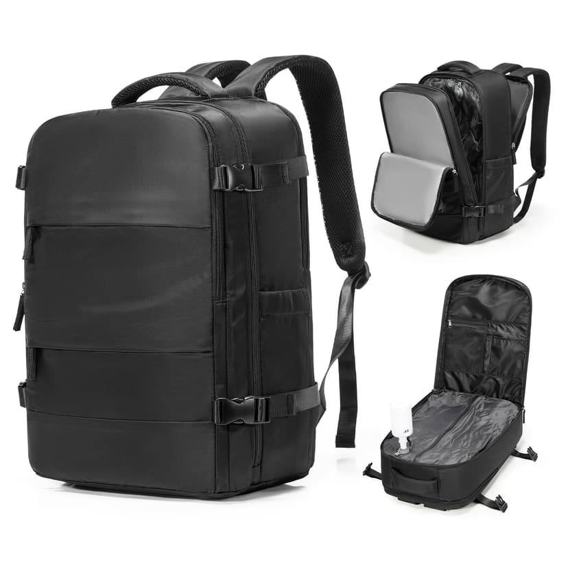 SZSYCN Vacuum Backpack Travel Bag With Pump Ryanair Cabin Bags 40x30x20 Underseat Ryan Air Hand Luggage 40 x 20 x 25 Carry On Baggage For Flights Backpack With Compression System