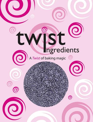 Twist Ingredients - Shimmer Violet Cake Topper Sprinkles - 800g Edible Shimmer Cupcake Decorations - Girls Birthday & Mermaid Parties - Colour Medley
