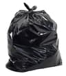 Aluf Plastics RCM-3858 Coex + Microban Low Density Blend Star Seal Bag on Coreless Roll, 55-60 Gallon Capacity, 58" Length x 38" Width, 45 lbs Max Load, Black (Pack of 100)