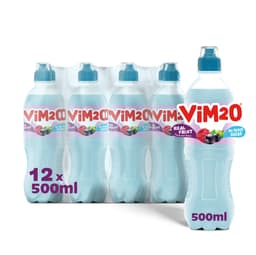 Vimto Original Vimto Still Fruity Spring Water Drink - for Hydration - Low Calorie - Multipack 500ml Bottles (pack of 12)