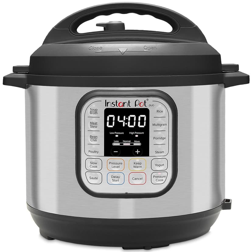 Instant Pot Duo 7-in-1 Electric Multi-Cooker 5.7L - Brushed Stainless Steel, Large Pressure Cooker, Slow Cooker, Rice Cooker, Sauté, Yoghurt Maker, Food Steamer Pot and Food Warmer, Dishwasher Safe