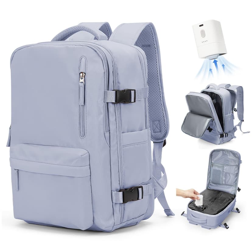 SZSYCN Vacuum Backpack Travel Bag With Pump Ryanair Cabin Bags 40x30x20 Underseat Ryan Air Hand Luggage 40 x 20 x 25 Carry On Baggage For Flights Backpack With Compression System