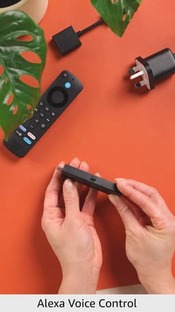 Amazon Fire TV Stick HD, free and live TV, Alexa Voice Remote, smart home controls, HD streaming