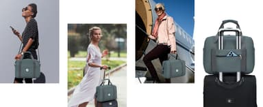 BAGZY 2X Ryanair Cabin Bag 40x30x20 Underseat Cabin Bag, Large Foldable Duffel Bag Nylon Holdall Hand Luggage Case Carry on Luggage Flight Bag Baggage Organiser Storage - Cabin Baggage deal on Amazon UK