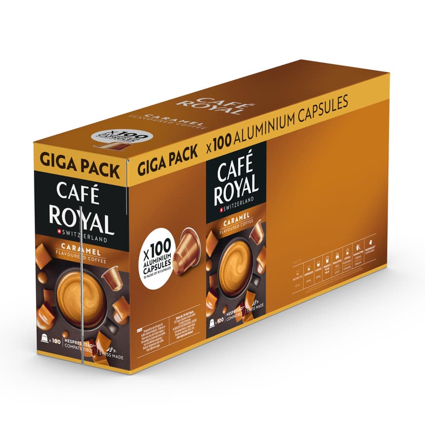 Café Royal Professional Vanilla Pads – Nespresso Professional Compatible Pads, 100% Arabica, Floral Vanilla Aroma, Medium Roast, 50 Pads