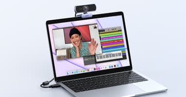 UGREEN Webcam for PC, Full HD 1080P/30fps Webcam for Laptop, Clear Stereo Audio Mics, Auto Light Correction, 85° View Web Cam USB Camera for Live Streaming, Video Calling, Conferences, Switch 2