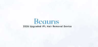 Beauris IPL Laser Hair Removal Device for Women Men, Painless Ice-Cooling Hair Remover Machine, 3 Functions, 9 Levels, At-Home Salon & Long Lasting Results for Face Bikini Line Armpits Leg Body, Rose