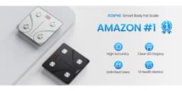 RENPHO Scales for Body Weight, Smart Weighing Scales Body Weight with App, Bluetooth Bathroom Scales for Fitness Tracking, High Accuracy Body Composition Monitor (ST/ST:LB/LB/KG) - Elis 1