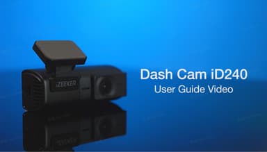 iZEEKER 1440P Dash Cam with WiFi, 2.5K QHD Dashcam, Mini Dash Camera with WDR, G-Sensor Emergency Recording, Loop Recording, 24H Parking Mode Supports, Voice Prompt