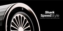 Shark SpeedStyle Essential Hair Dryer with Concentrator, Ultra Fast Drying Hair Dryer For All Hair Types, No Heat Damage, Automatic Heat and Airflow Settings, Ionic, Silk HD301UK