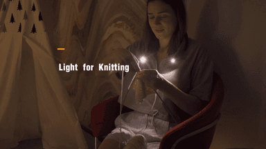 Glocusent Reading Light Book Light, Orignal Neck Light with 3 Colors & 6 Brightness Levels, Bendable Arms, Rechargeable Book Lamp, Long Lasting, Perfect for Reading, Knitting, Camping