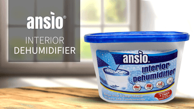 ANSIO Dehumidifier Disposable Pack of 10 Room Moisture Absorber Condensation Remover De Humidifiers for Damp, Mould in Home, Bathroom, Window, House, Kitchen, Wardrobe, Bedroom Interior Moisture Traps