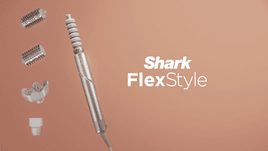 Shark FlexStyle 5-in-1 Air Styler & Hair Dryer with Auto-Wrap Curlers, Paddle Brush, Oval Brush, Concentrator, Diffuser and Storage Case, No Heat Damage, Black/Rose Gold HD446UK - Hair Dryer deal on Amazon UK