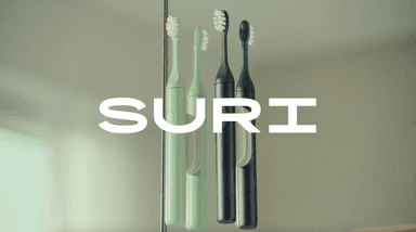 SURI 1.0 Sonic Electric Toothbrush with UV Cleaning Travel Case | 1 Month+ Battery | UK’s No.1 Rated | Electric Toothbrush Adults | Sonic Toothbrushes | Green