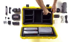 NANUK 935 Pro Photo Kit - Waterproof Hard Case for Camera, with Padded Dividers and Wheels, 56 x 36 x 23 cm - Dustproof and Shockproof, Cabin Luggage (Black)