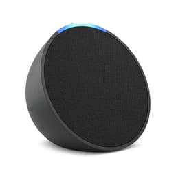 Certified Refurbished Echo Pop | Full sound compact Wi-Fi and Bluetooth smart speaker with Alexa | Charcoal
